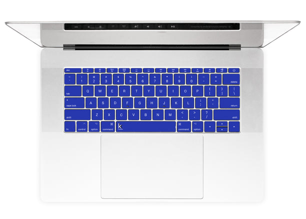 Electric Blue MacBook Keyboard Stickers alternate