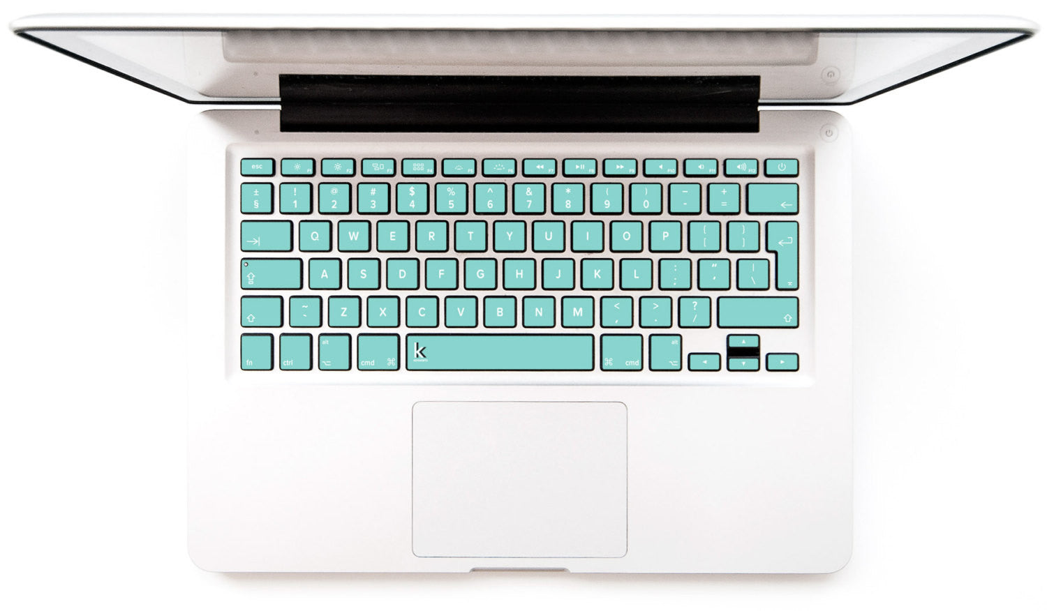 Fresh Mint MacBook Keyboard Stickers decals key overlays