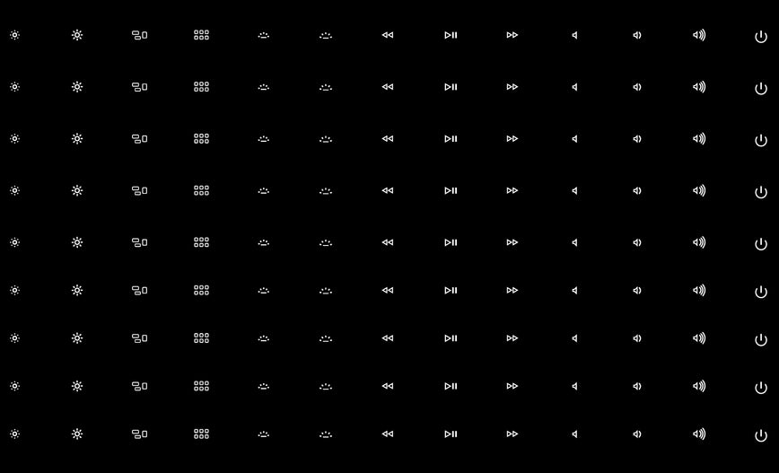 MacBook Keyboard Symbols Chart