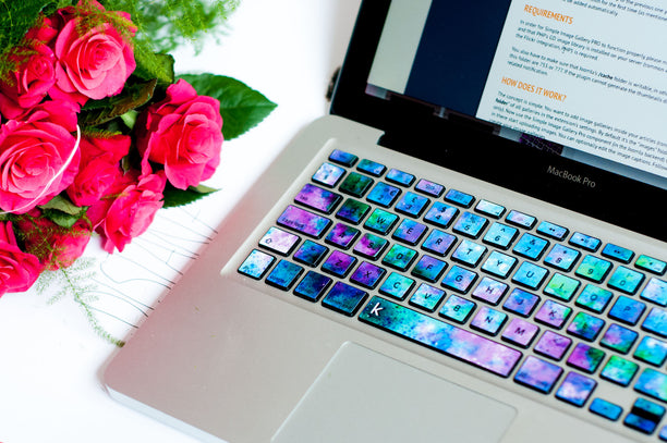 Frozen MacBook Keyboard Decal stickers at Keyshorts.com - 2