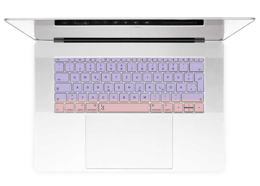 Pastelove Duo MacBook Keyboard Stickers alternate DE