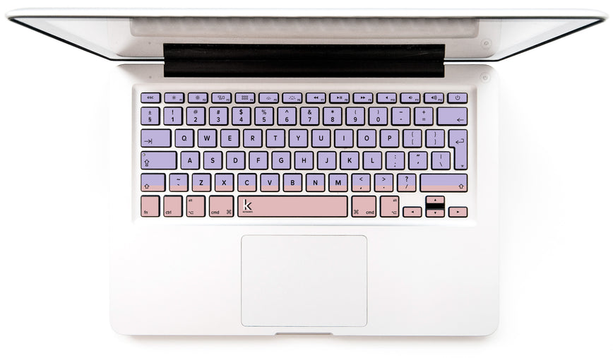 Pastelove Duo MacBook Keyboard Stickers