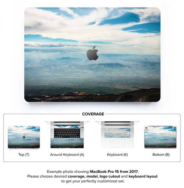 Sicilian Sky MacBook Skin