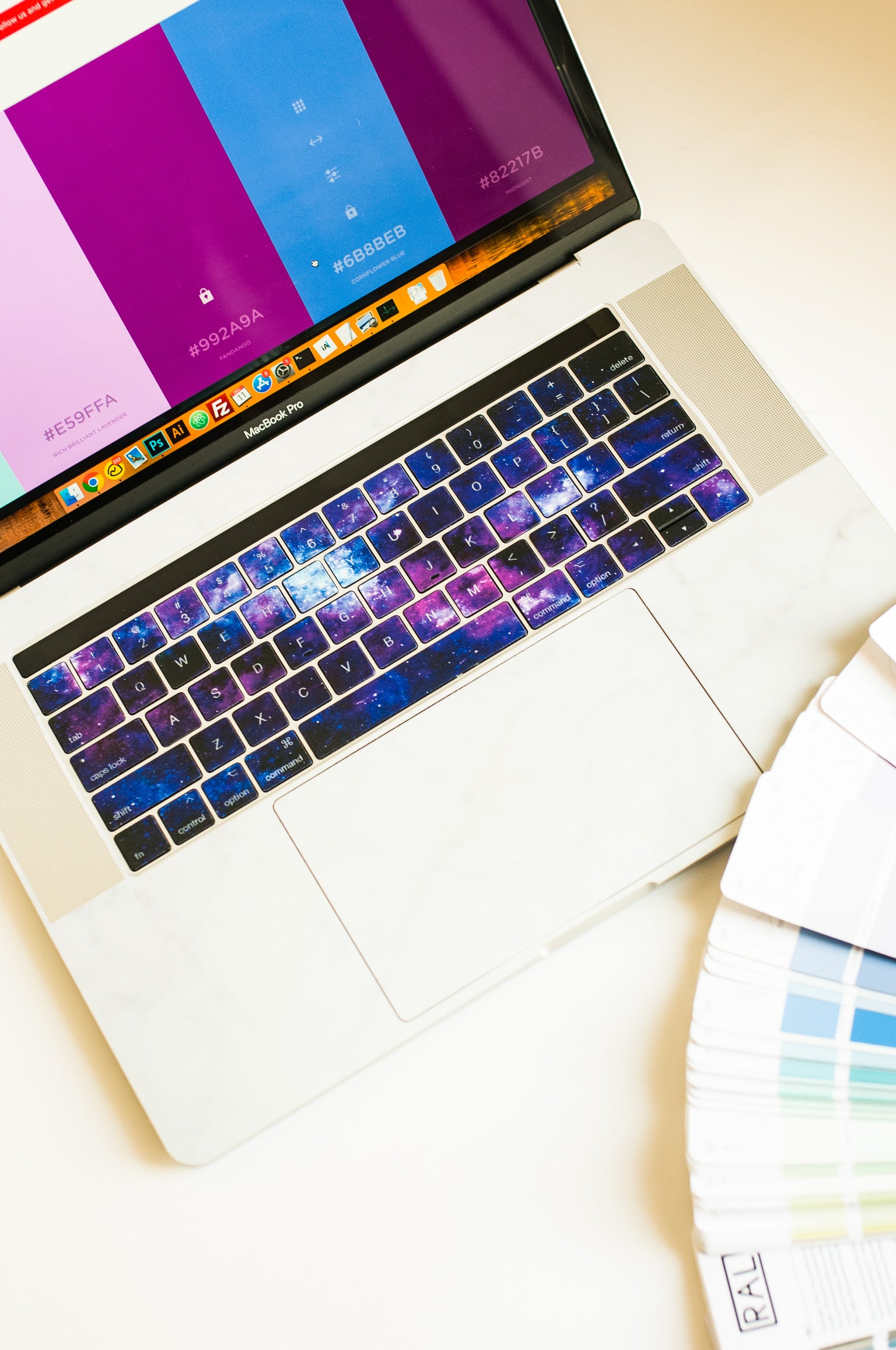 Stardust MacBook Skin Keyboard Skin