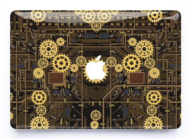 Steampunk MacBook Skin