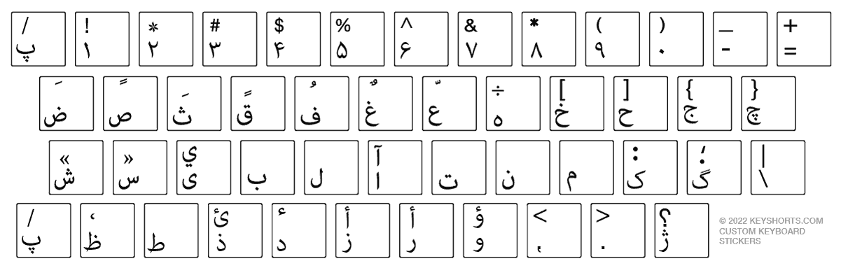 keyboard reference small